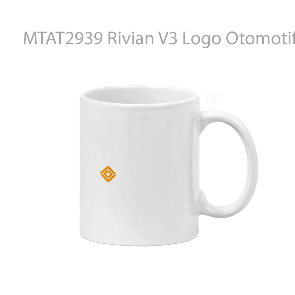 Rivian V3 Logo Otomotif Mug