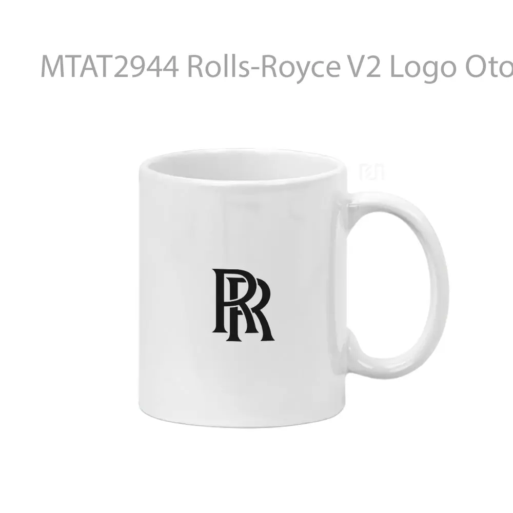 Rolls-Royce V2 Logo Otomotif Mug