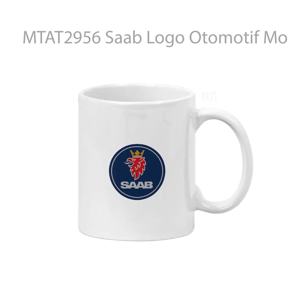Saab Logo Otomotif Mug