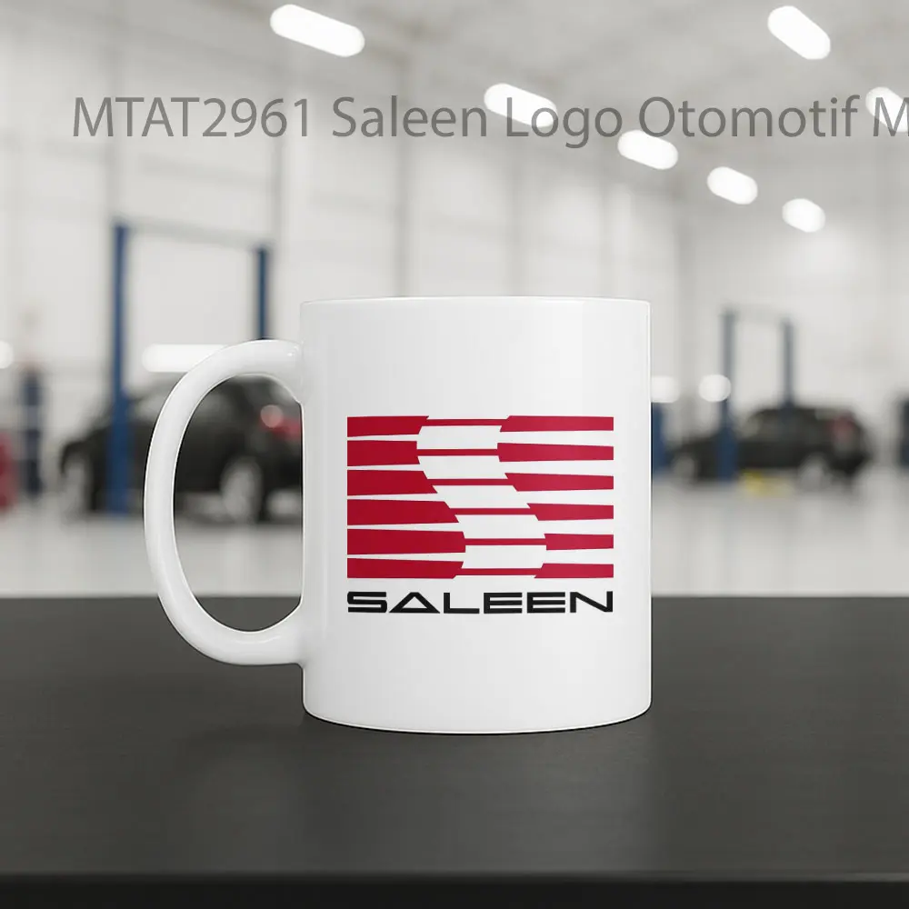 Saleen Logo Otomotif Mug - Sudut 2