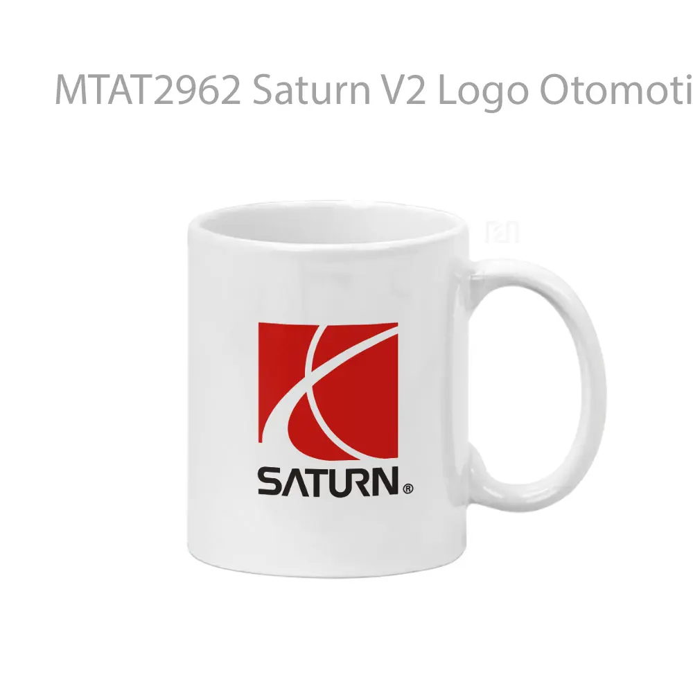 Saturn V2 Logo Otomotif Mug
