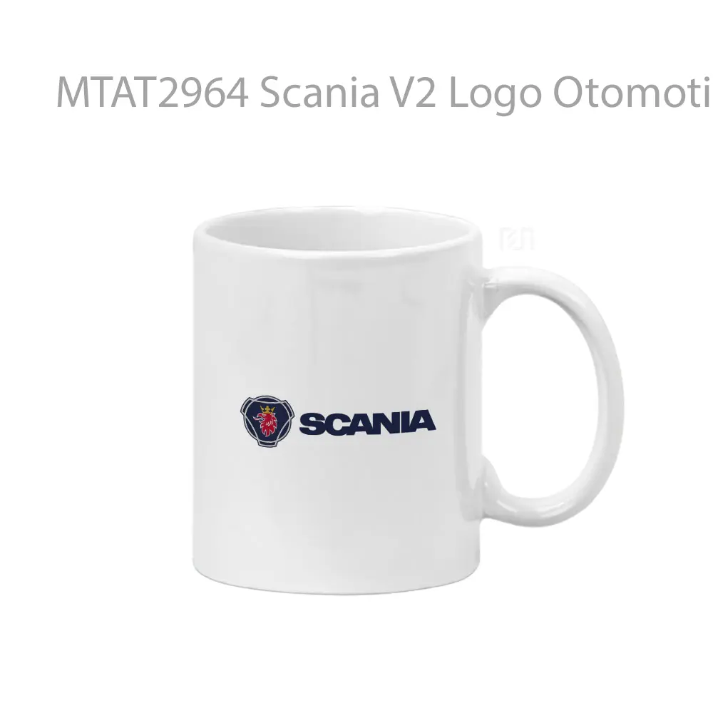Scania V2 Logo Otomotif Mug