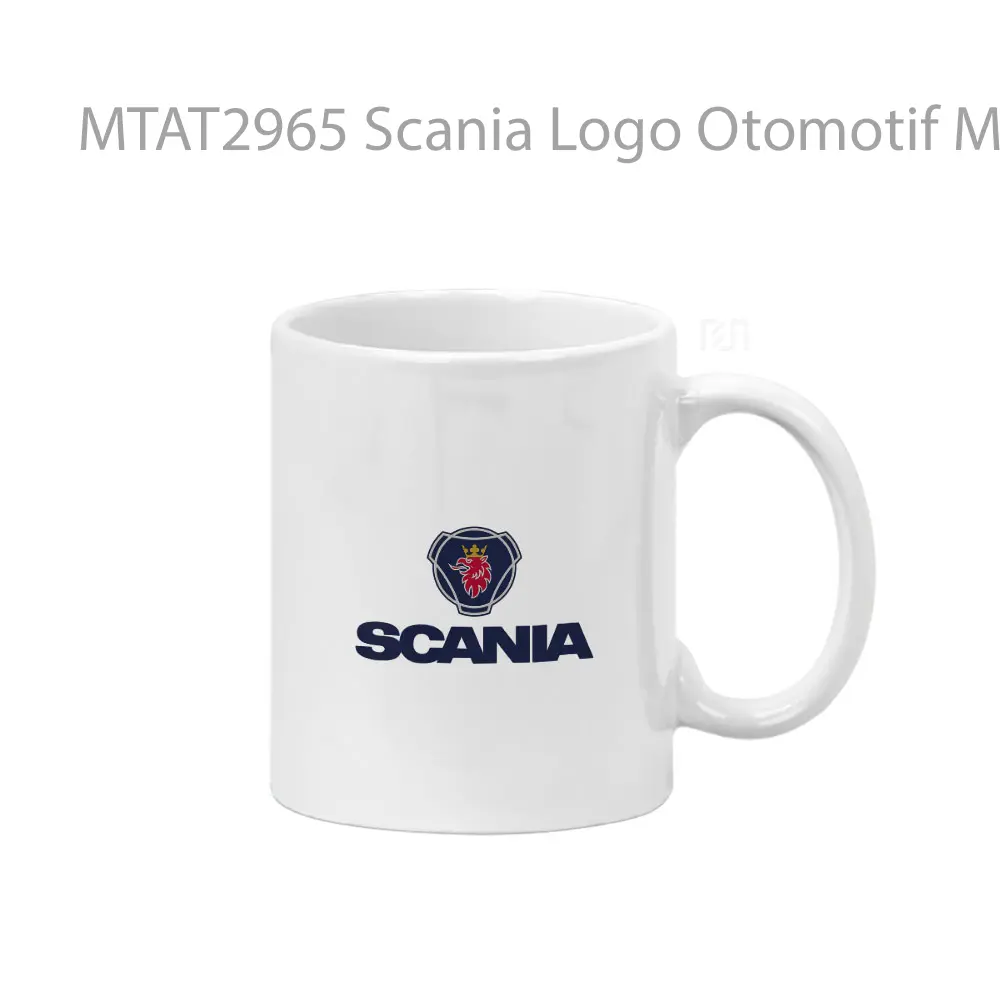 Scania Logo Otomotif Mug