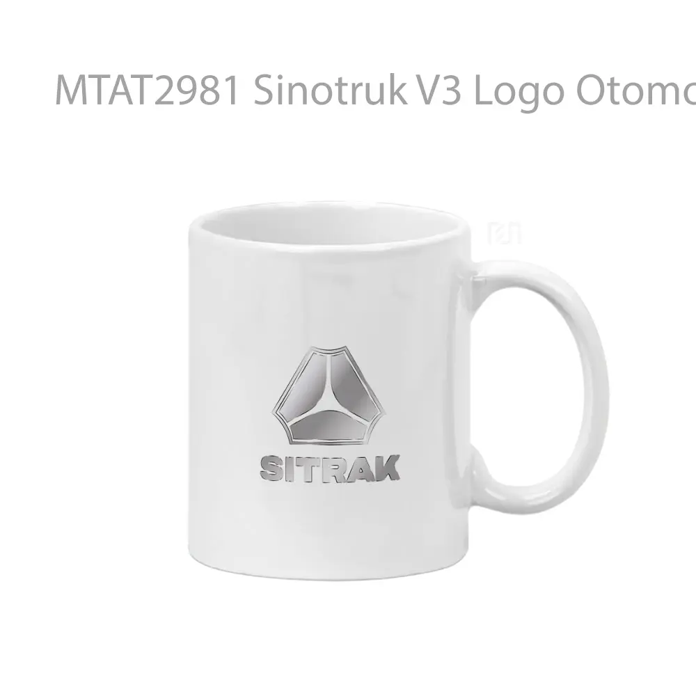 Sinotruk V3 Logo Otomotif Mug