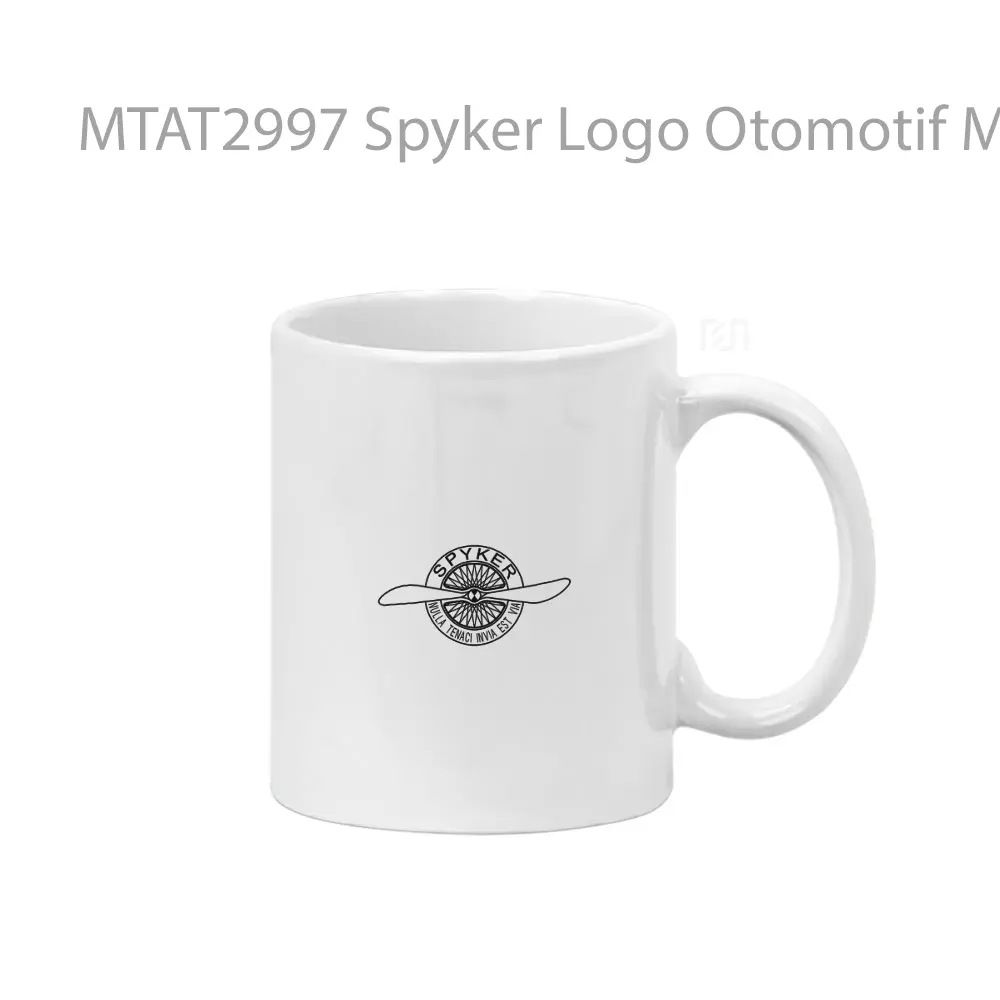 Spyker Logo Otomotif Mug