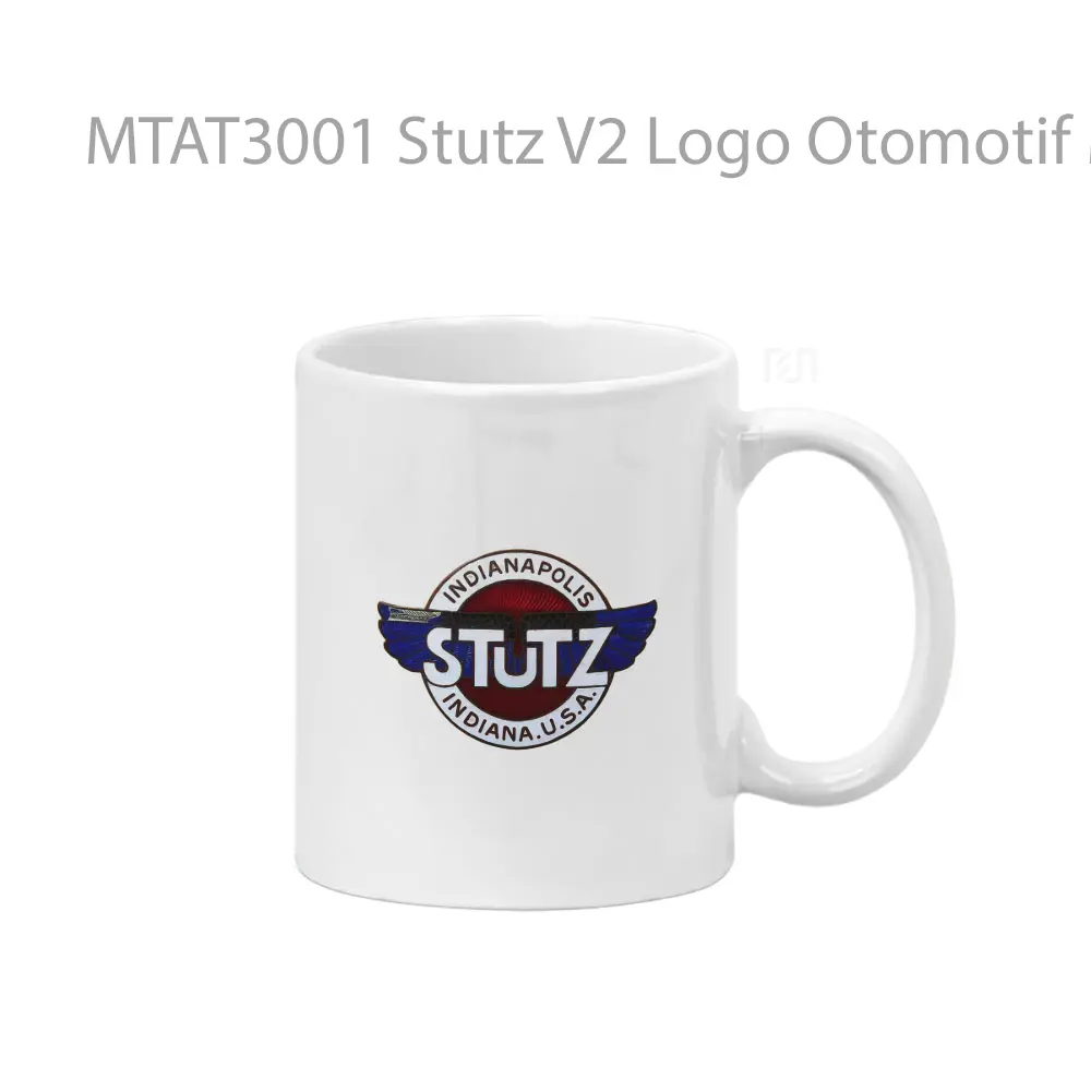 Stutz V2 Logo Otomotif Mug