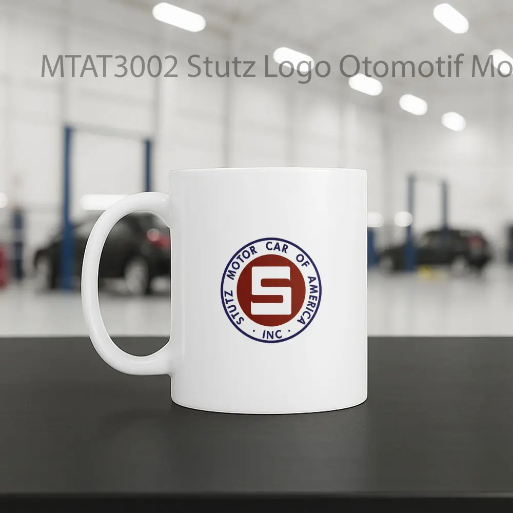 Stutz Logo Otomotif Mug - Sudut 2
