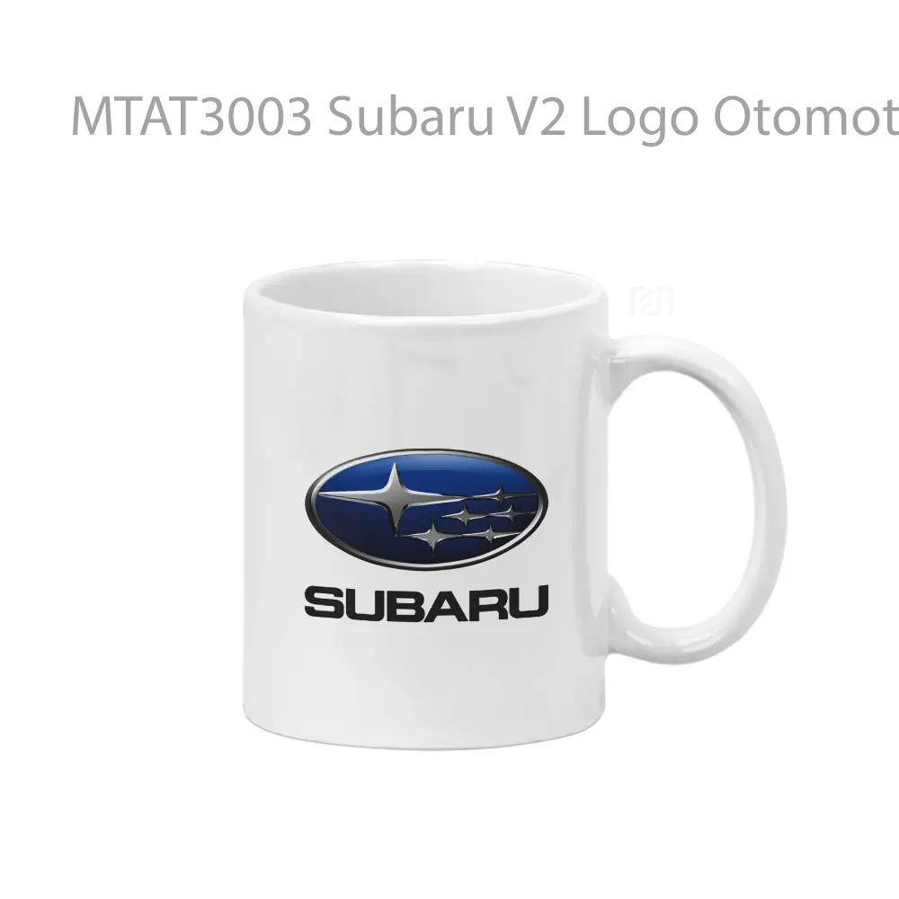Subaru V2 Logo Otomotif Mug