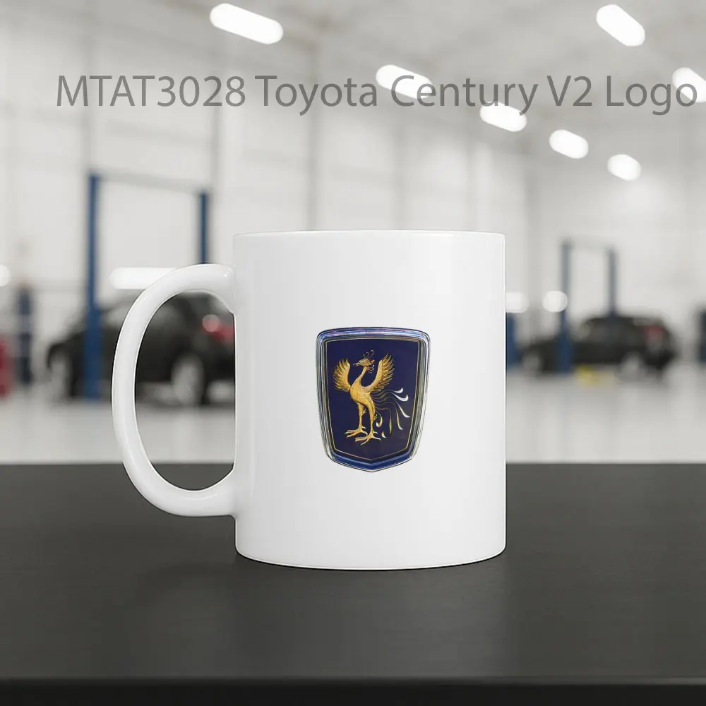 Toyota Century V2 Logo Otomotif Mug - Sudut 2