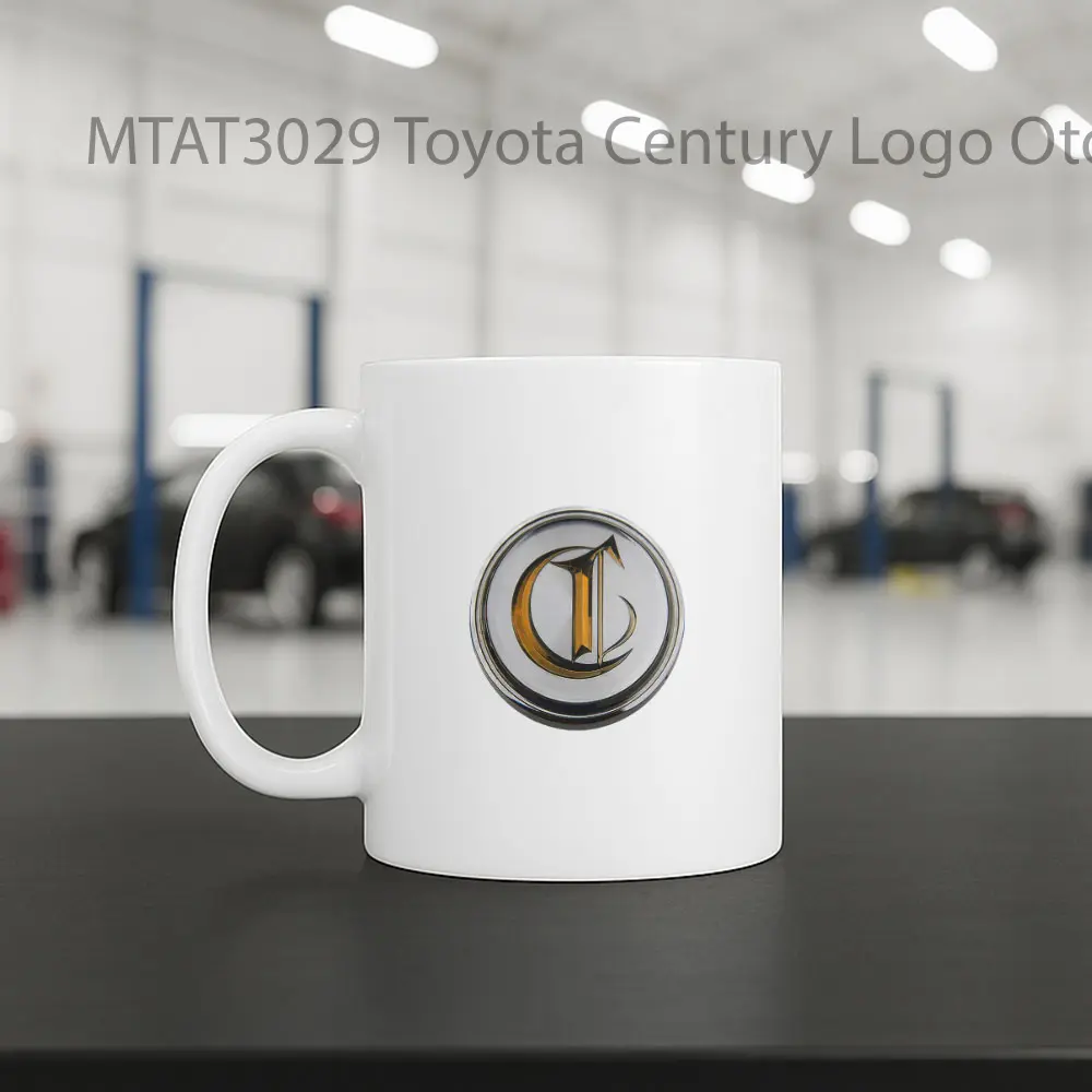 Toyota Century Logo Otomotif Mug - Sudut 2