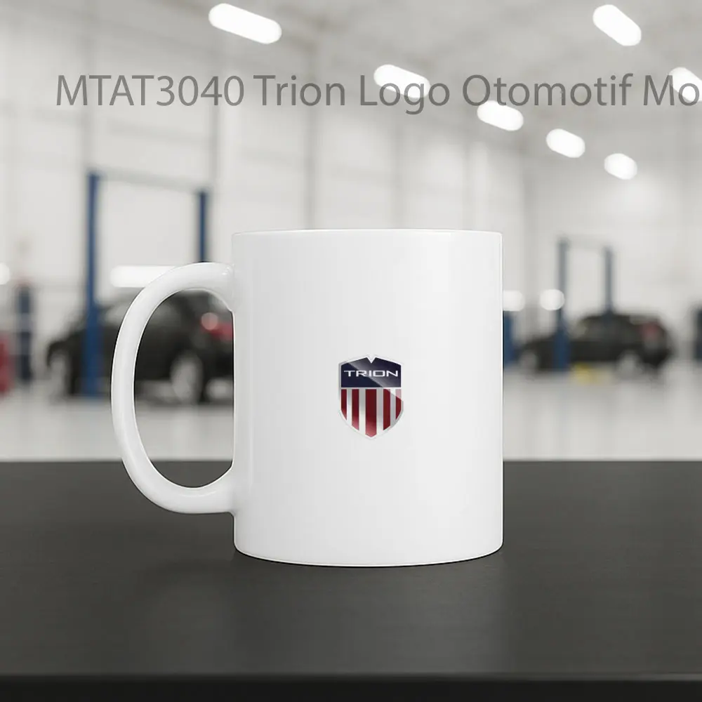 Trion Logo Otomotif Mug - Sudut 2