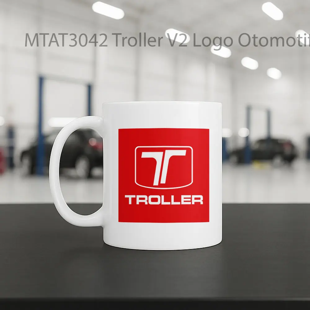Troller V2 Logo Otomotif Mug - Sudut 2