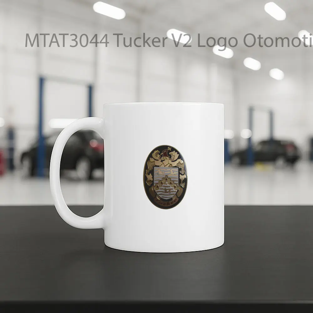Tucker V2 Logo Otomotif Mug - Sudut 2