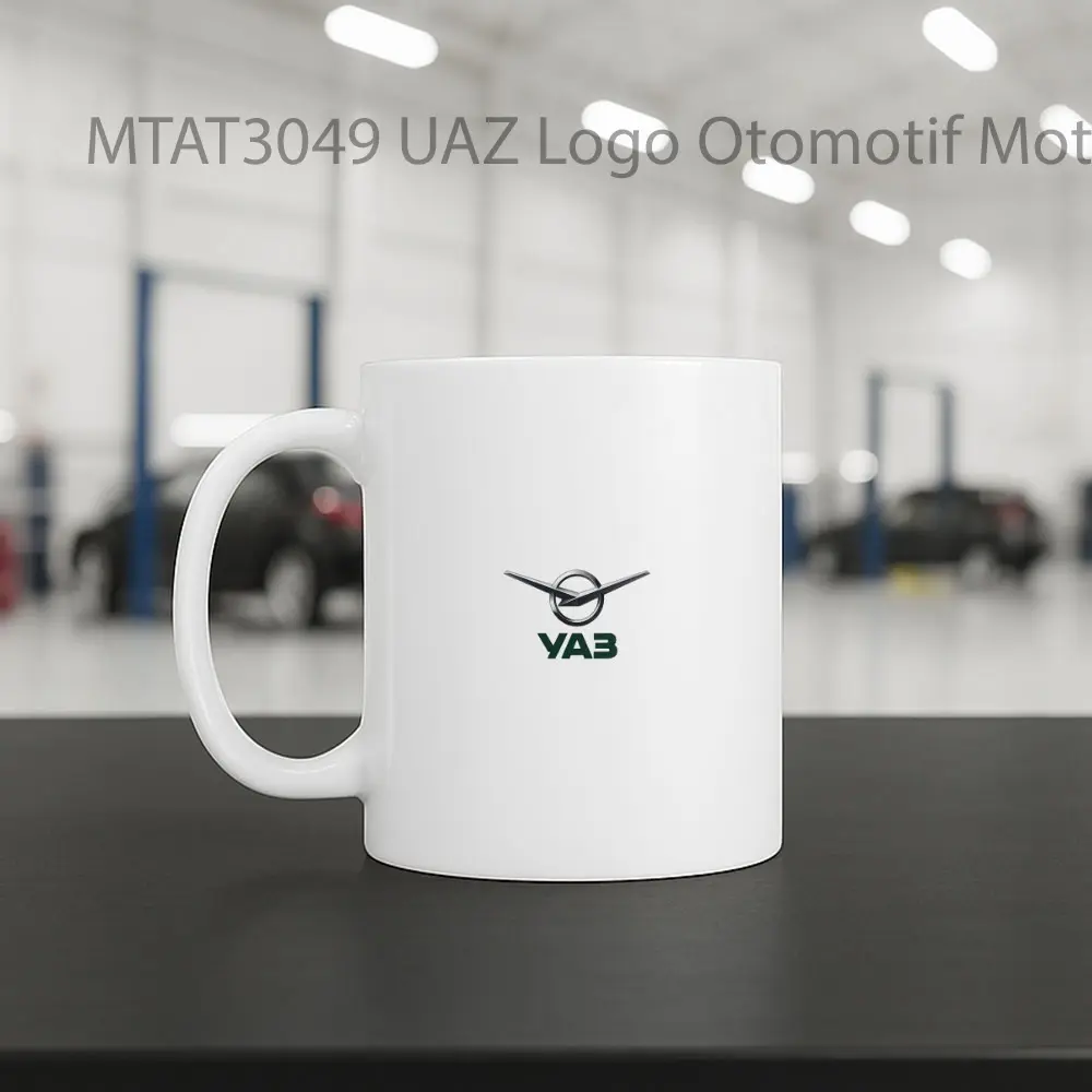 UAZ Logo Otomotif Mug - Sudut 2