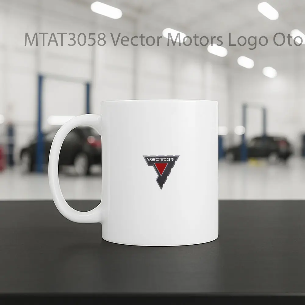 Vector Motors Logo Otomotif Mug - Sudut 2
