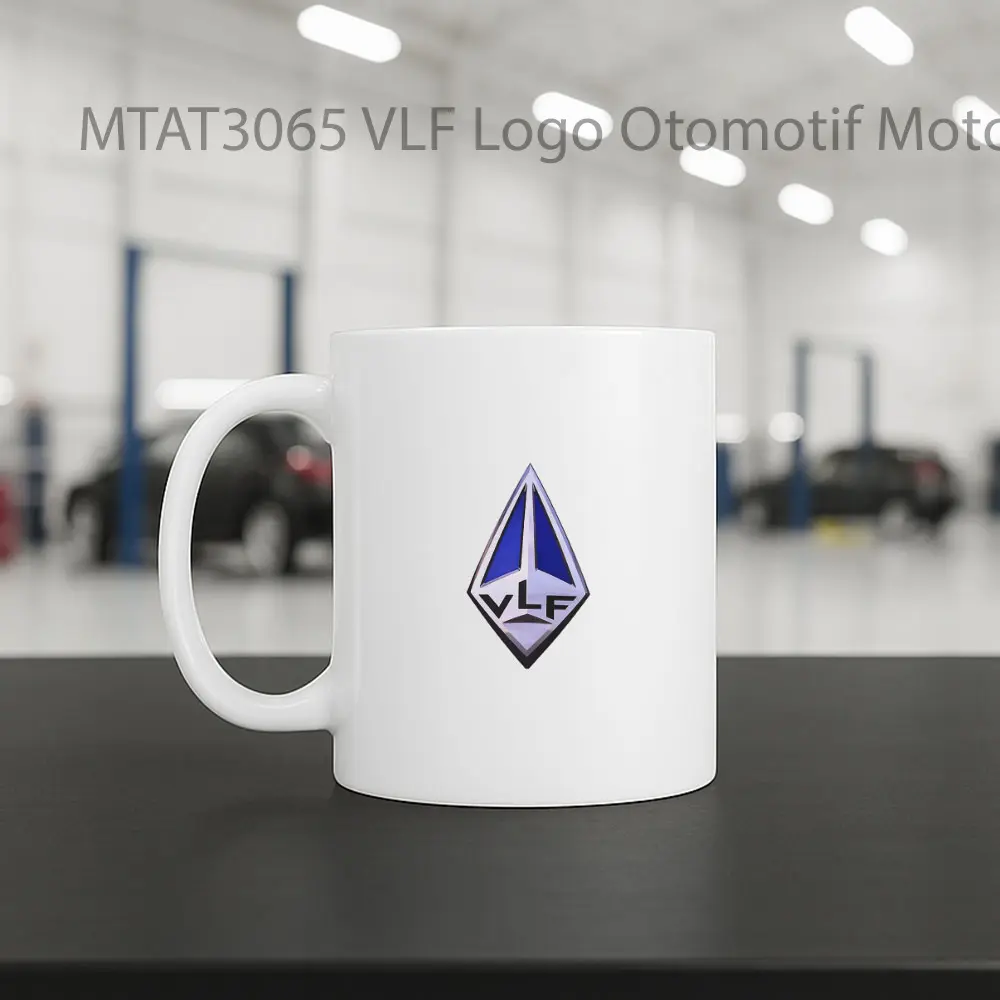 VLF Logo Otomotif Mug - Sudut 2