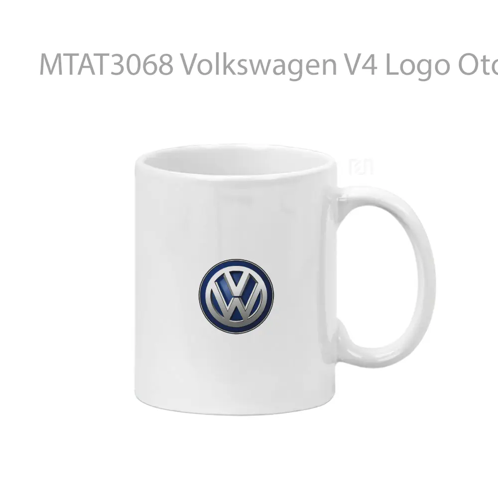 Volkswagen V4 Logo Otomotif Mug