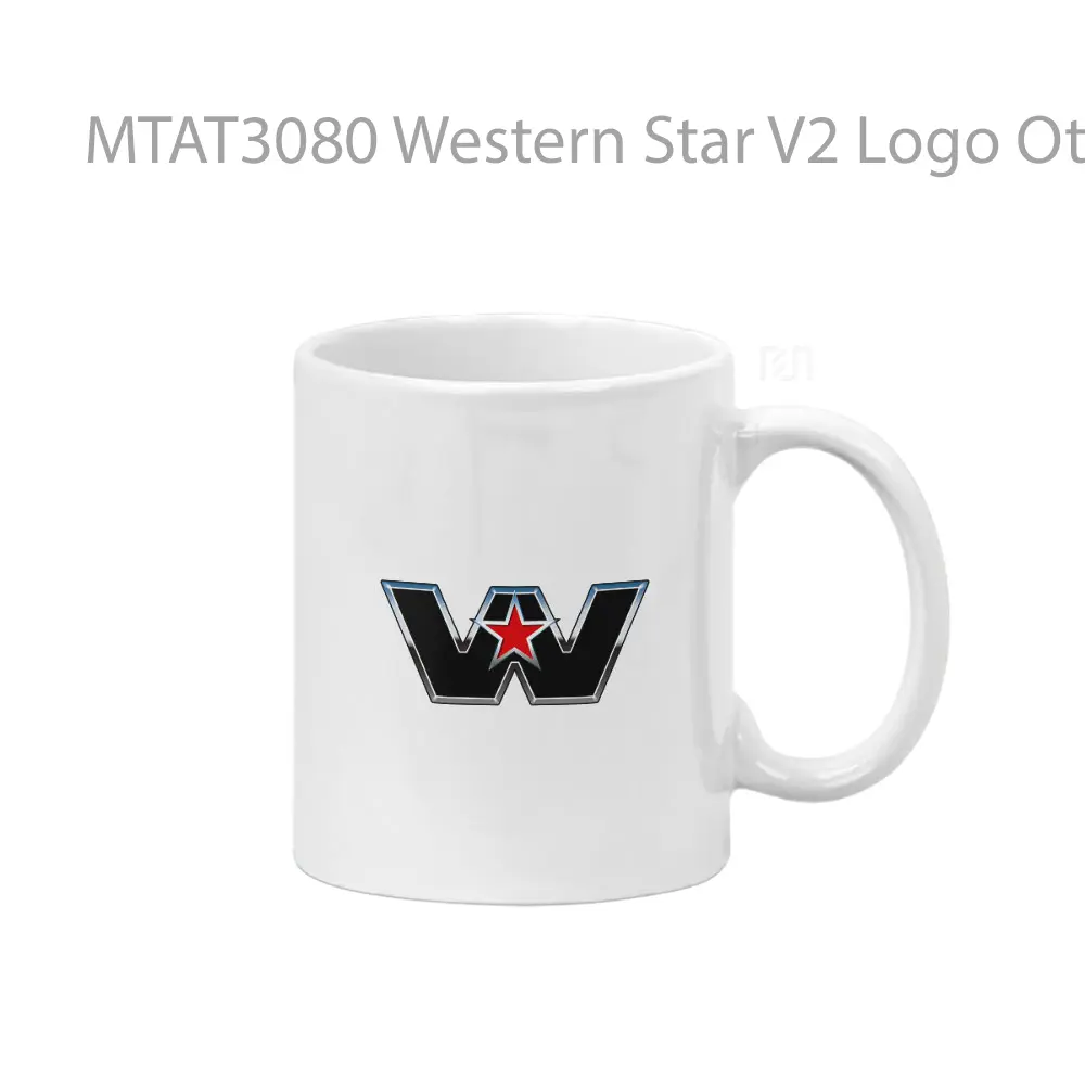 Western Star V2 Logo Otomotif Mug