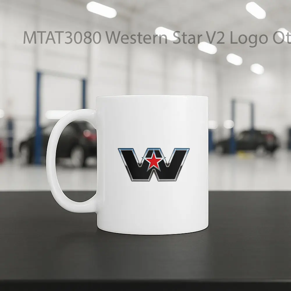 Western Star V2 Logo Otomotif Mug - Sudut 2