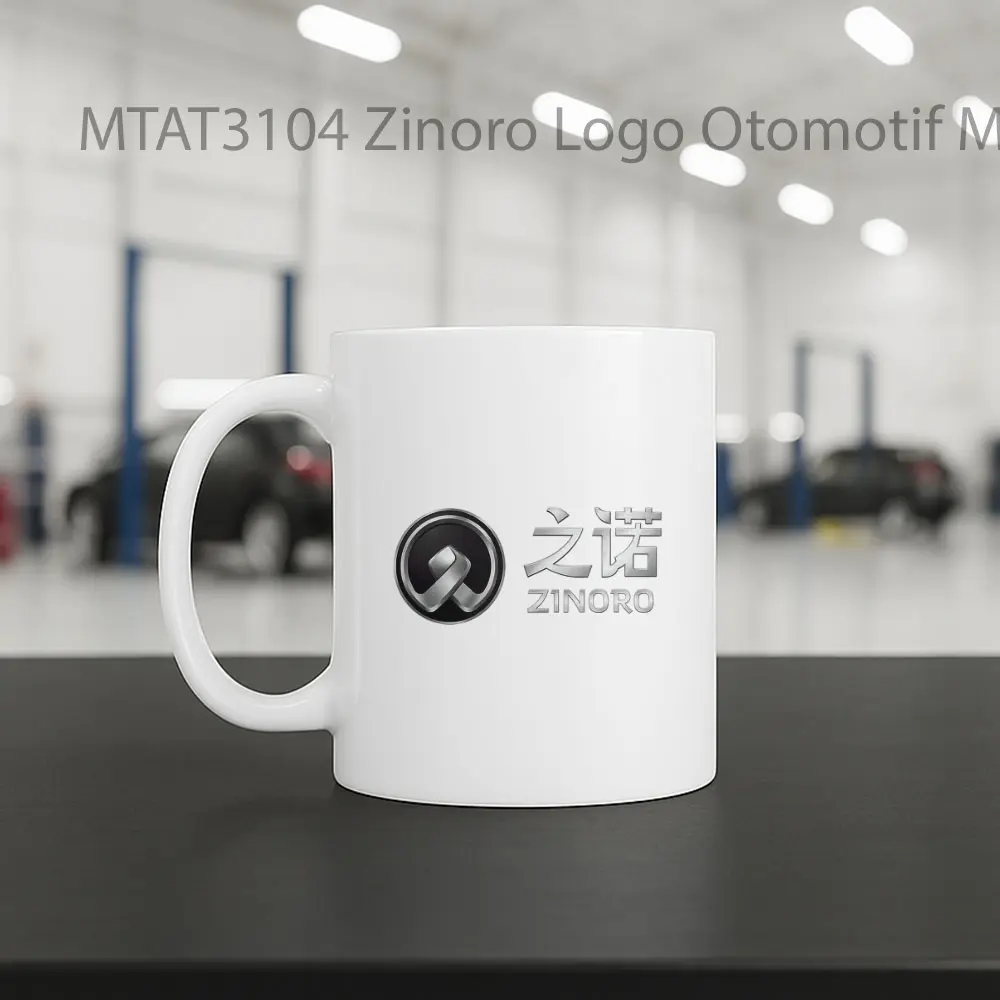 Zinoro Logo Otomotif Mug - Sudut 2