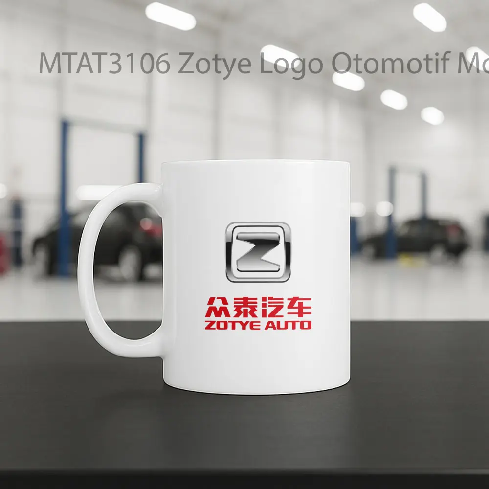 Zotye Logo Otomotif Mug - Sudut 2