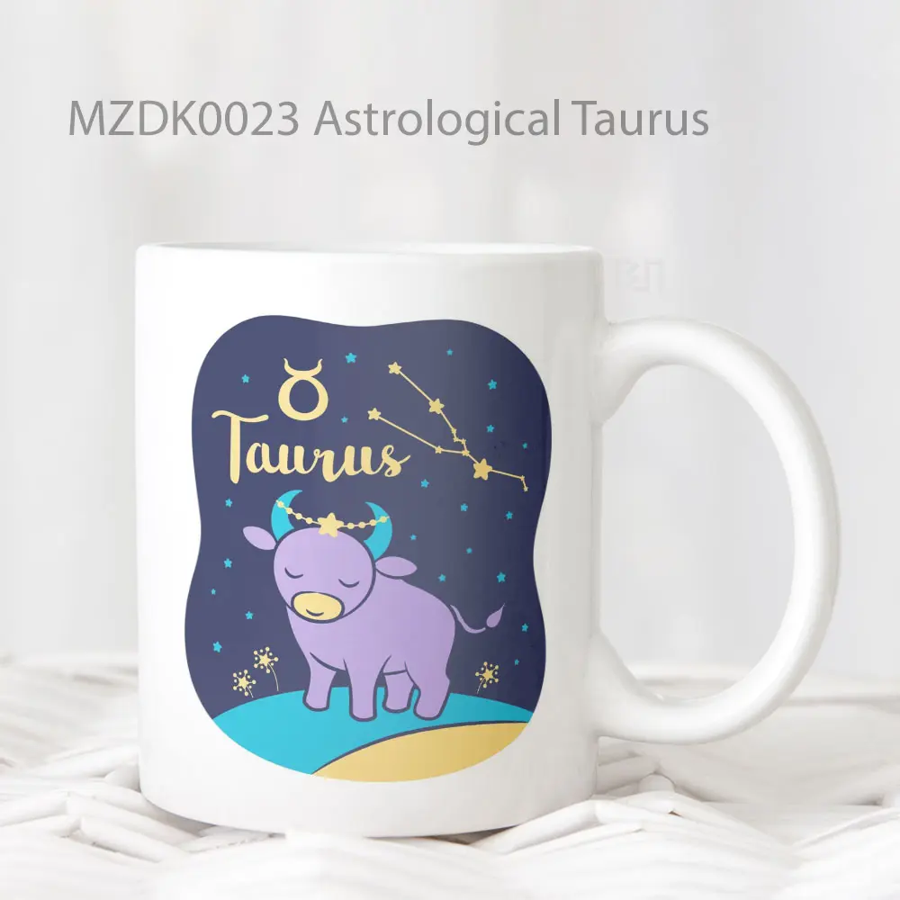 Astrological Taurus Zodiak Mug