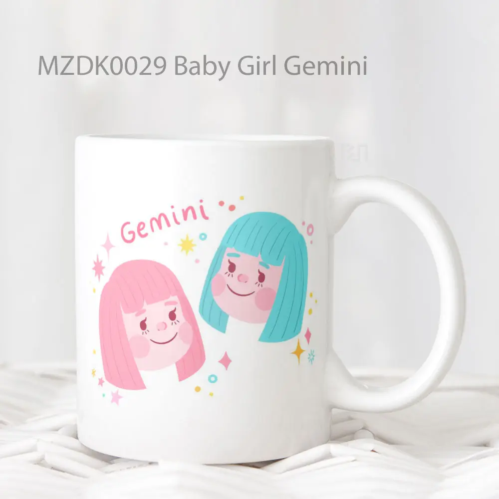 Baby Girl Gemini Zodiak Mug