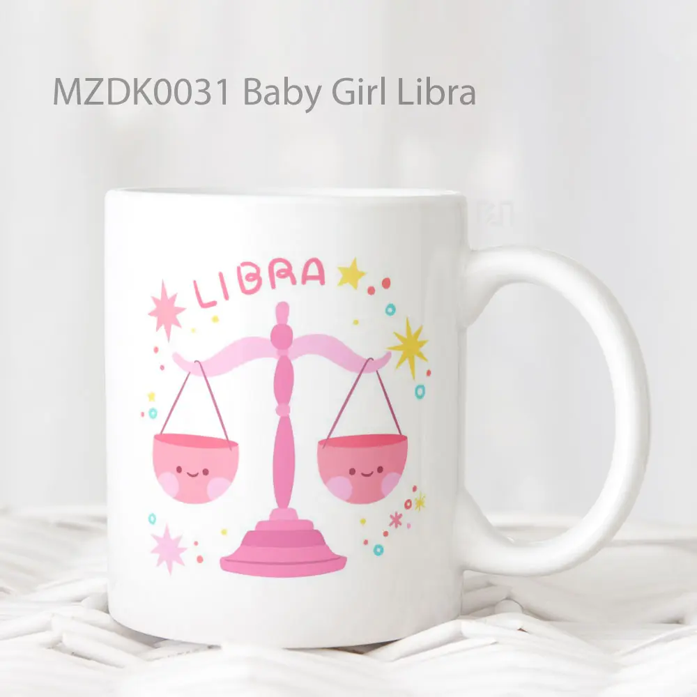 Baby Girl Libra Zodiak Mug