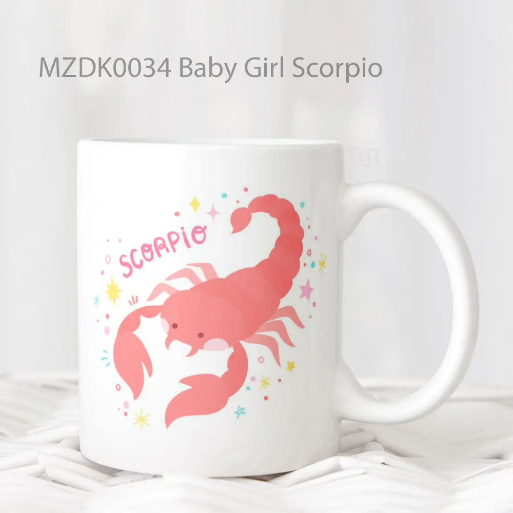 Baby Girl Scorpio Zodiak Mug