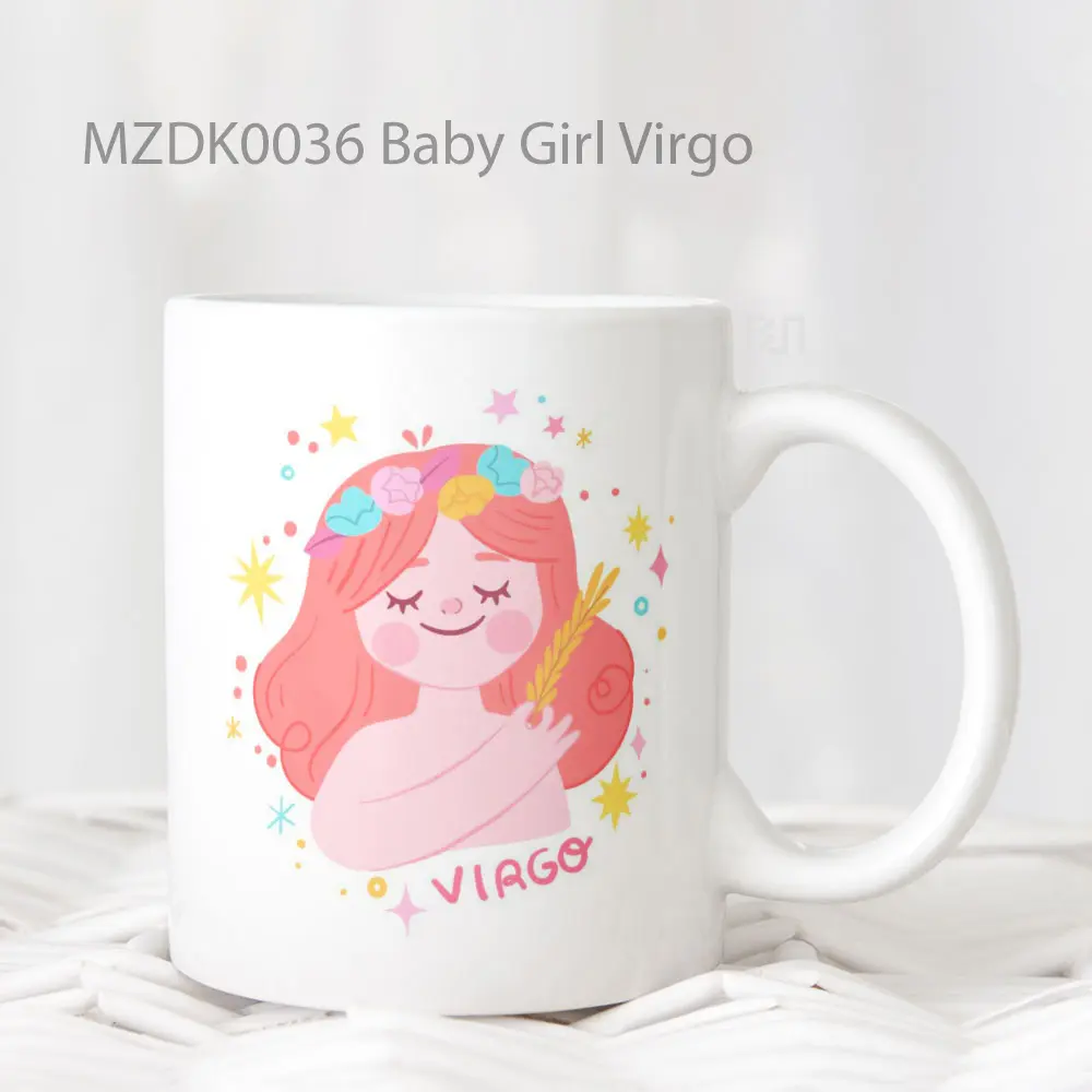 Baby Girl Virgo Zodiak Mug