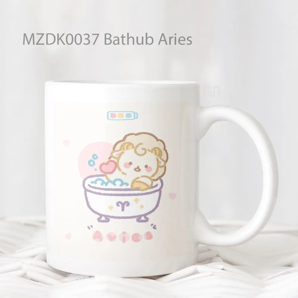 Bathub Aries Zodiak Mug