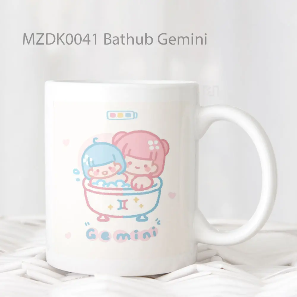 Bathub Gemini Zodiak Mug
