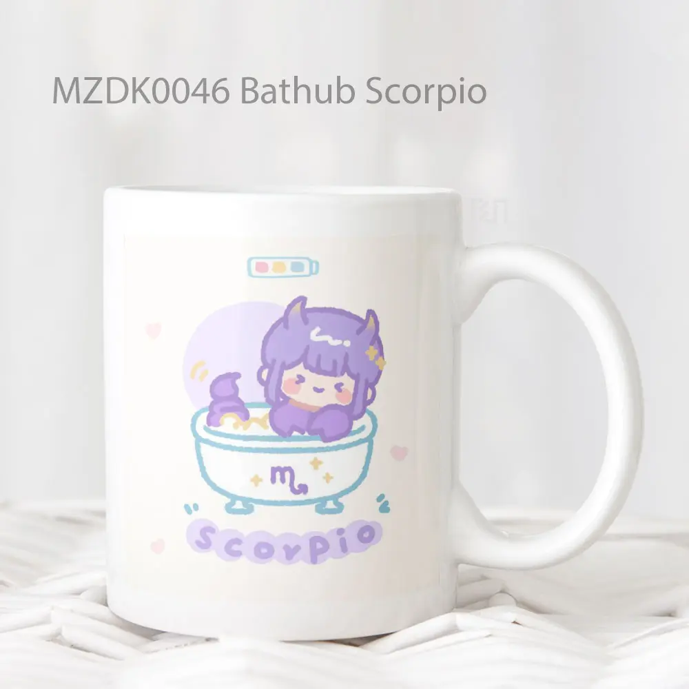 Bathub Scorpio Zodiak Mug
