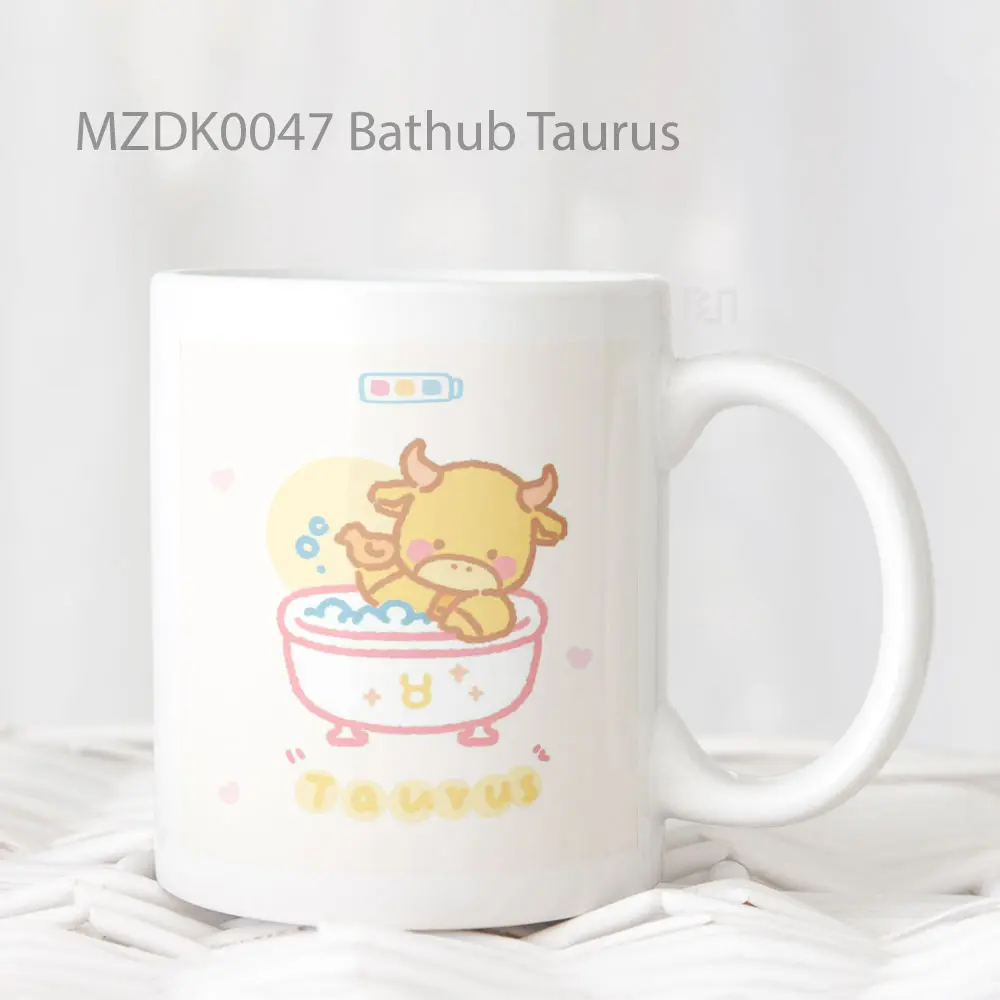 Bathub Taurus Zodiak Mug