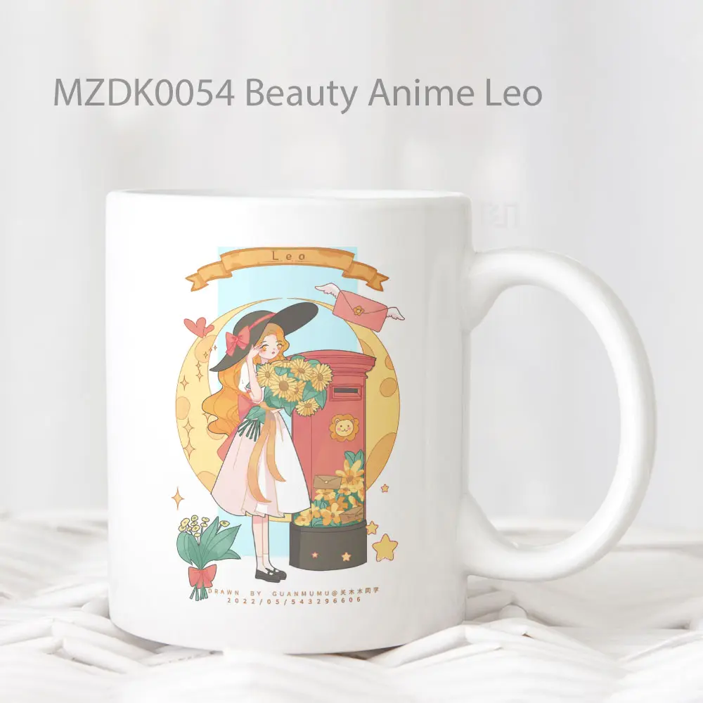 Beauty Anime Leo Zodiak Mug