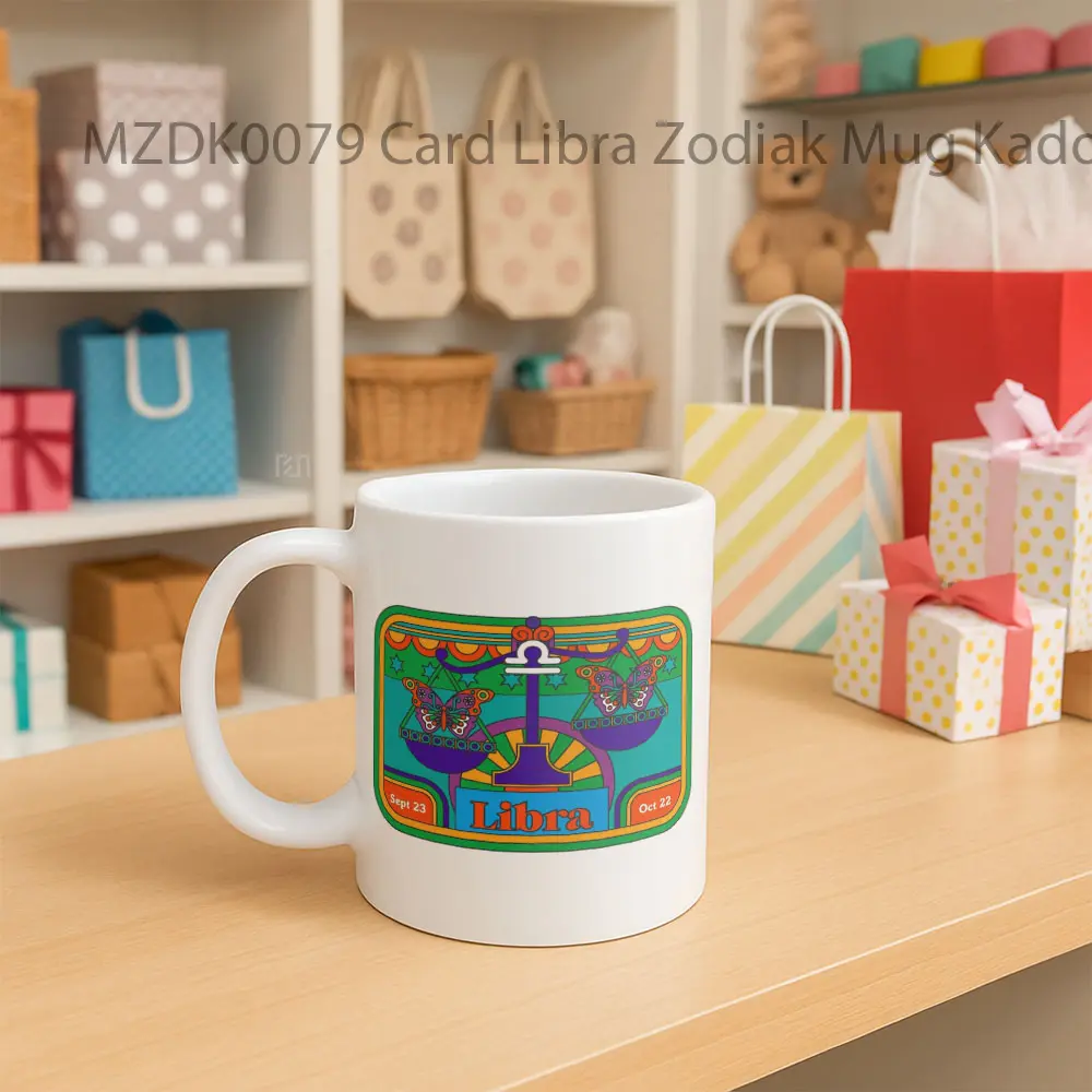 Card Libra Zodiak Mug - Sudut 2