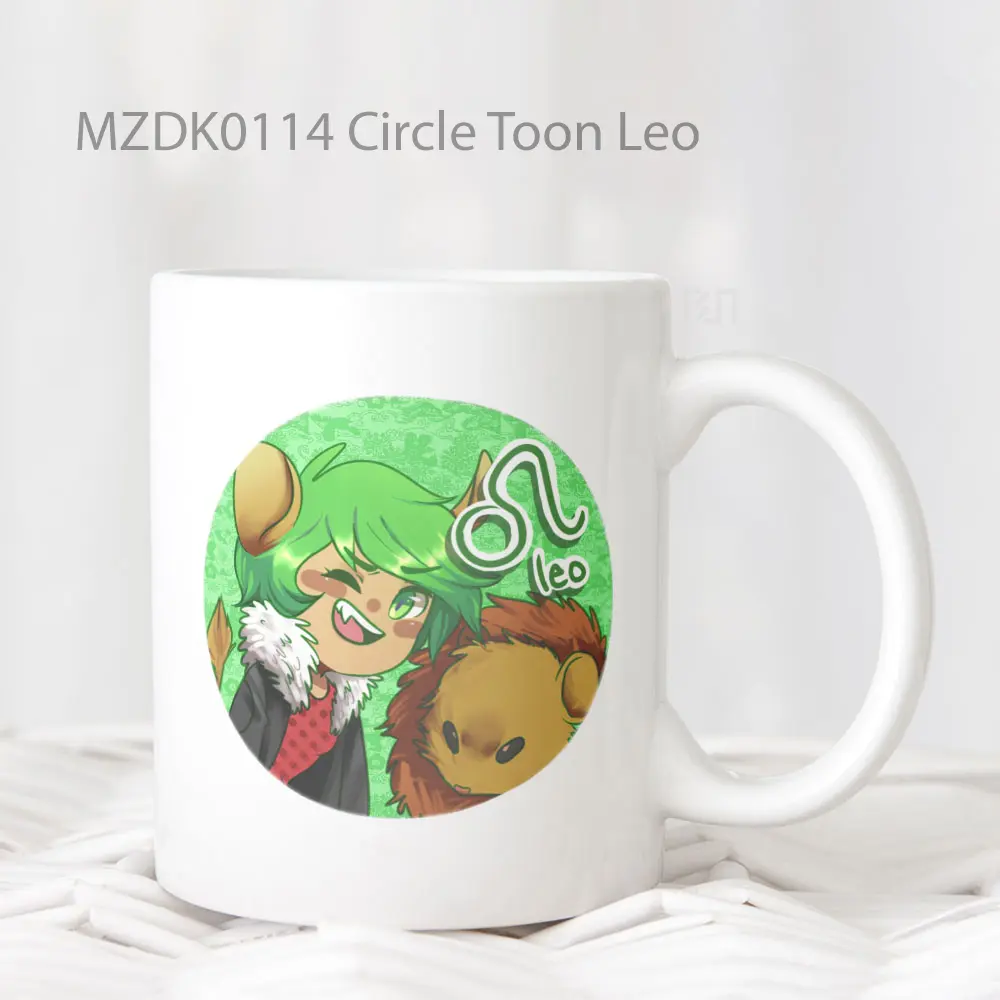 Circle Toon Leo Zodiak Mug