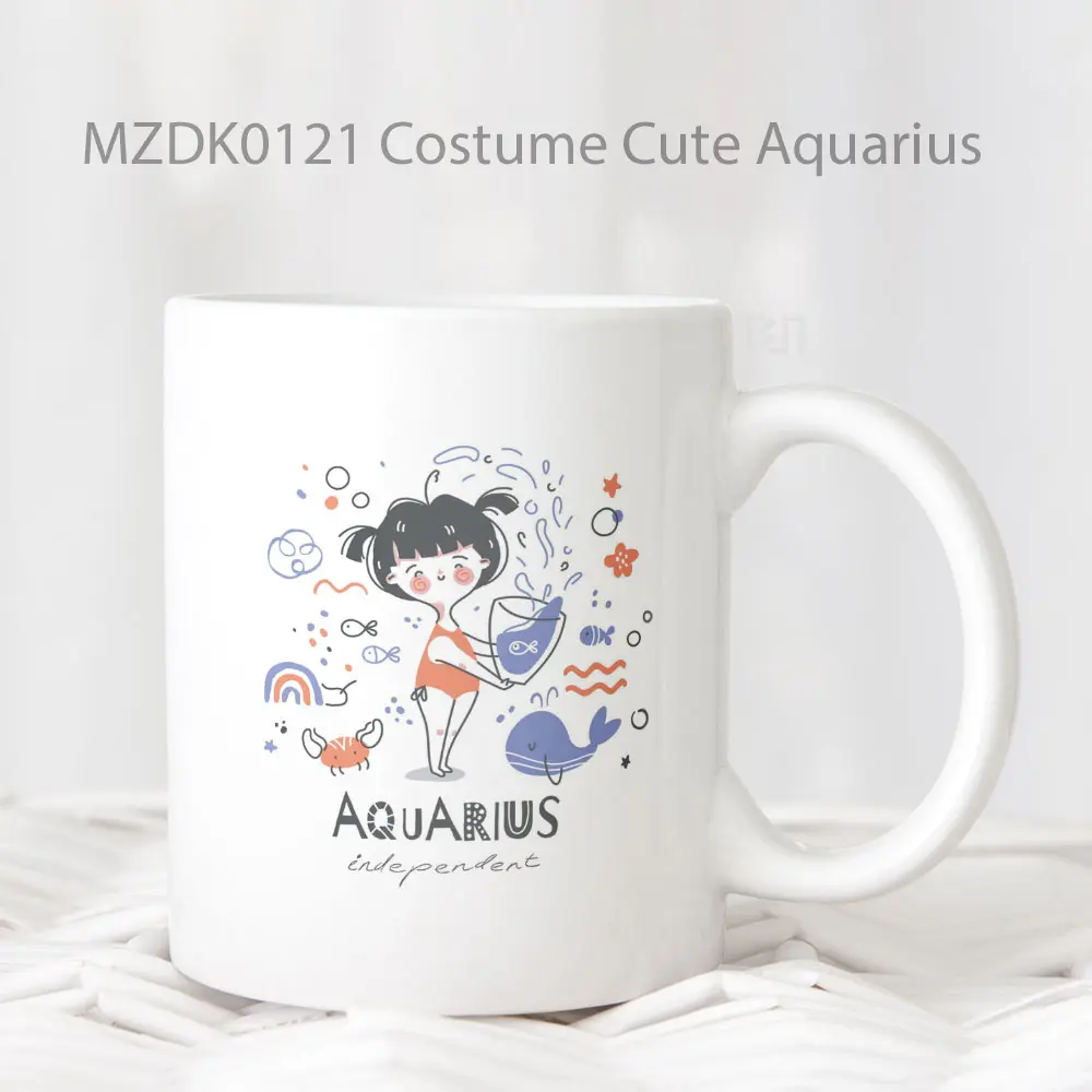 Costume Cute Aquarius Zodiak Mug