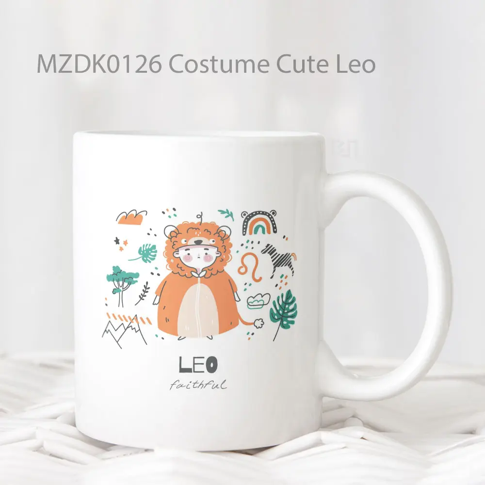 Costume Cute Leo Zodiak Mug