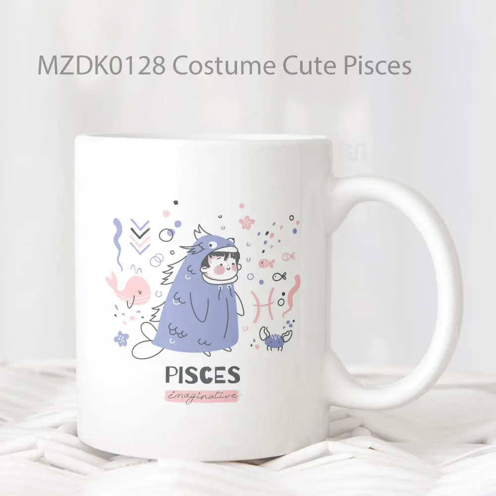 Costume Cute Pisces Zodiak Mug