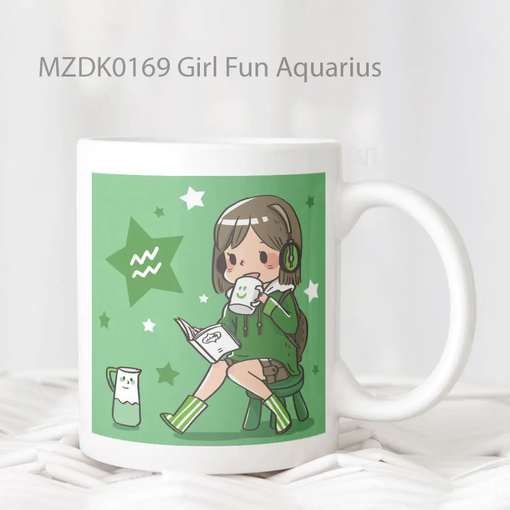 Girl Fun Aquarius Zodiak Mug