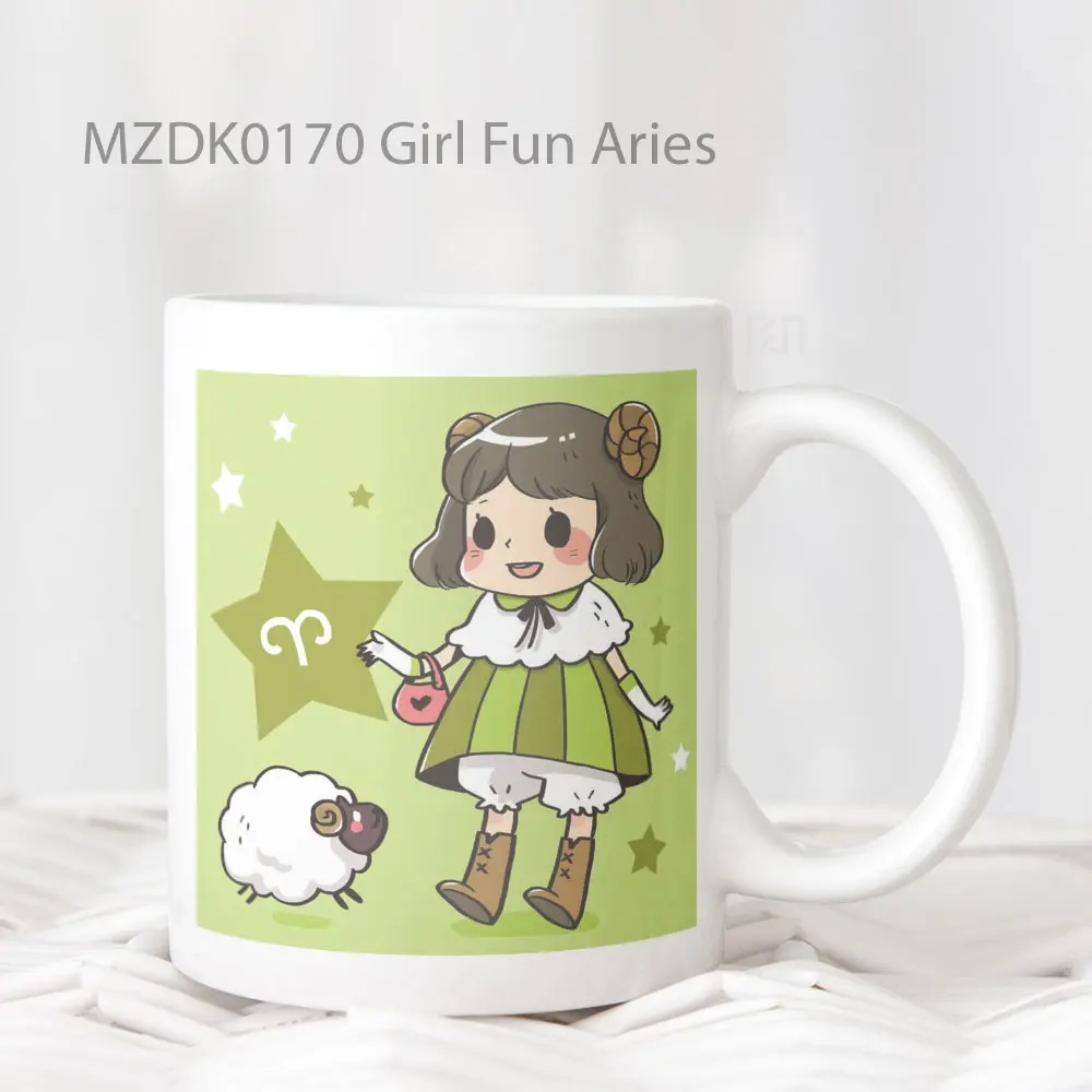 Girl Fun Aries Zodiak Mug