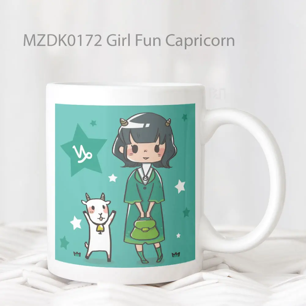 Girl Fun Capricorn Zodiak Mug