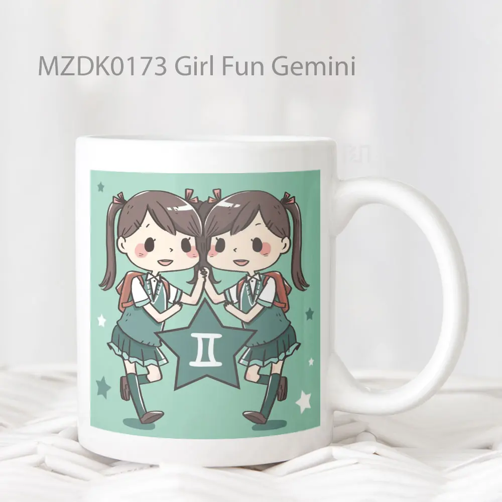 Girl Fun Gemini Zodiak Mug