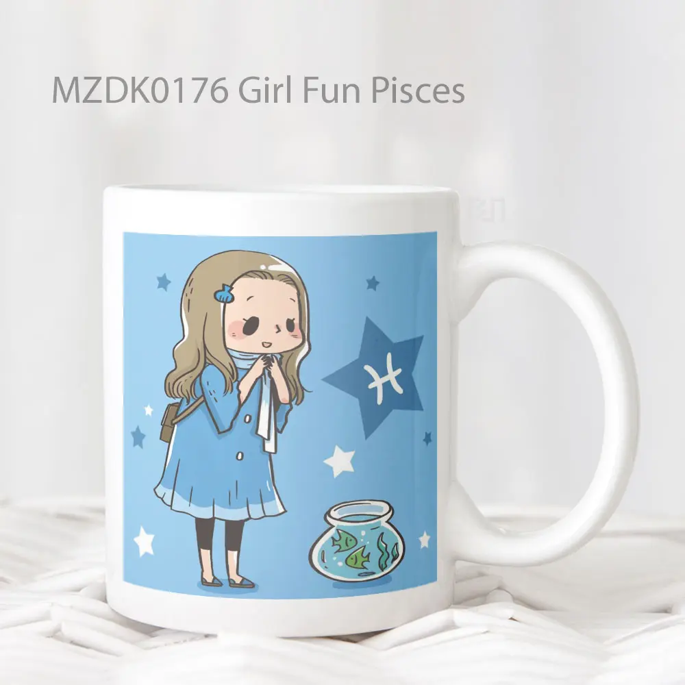 Girl Fun Pisces Zodiak Mug