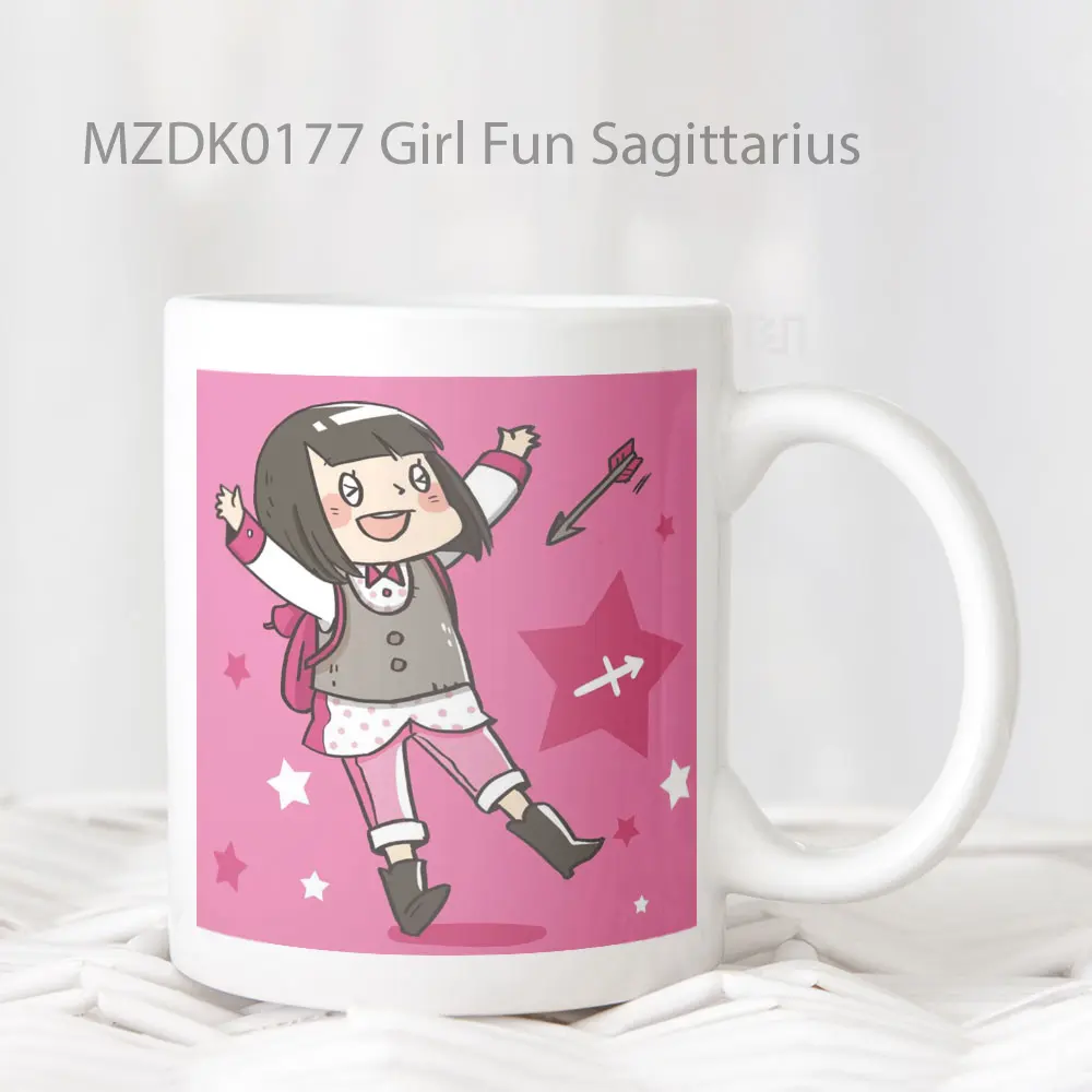Girl Fun Sagittarius Zodiak Mug