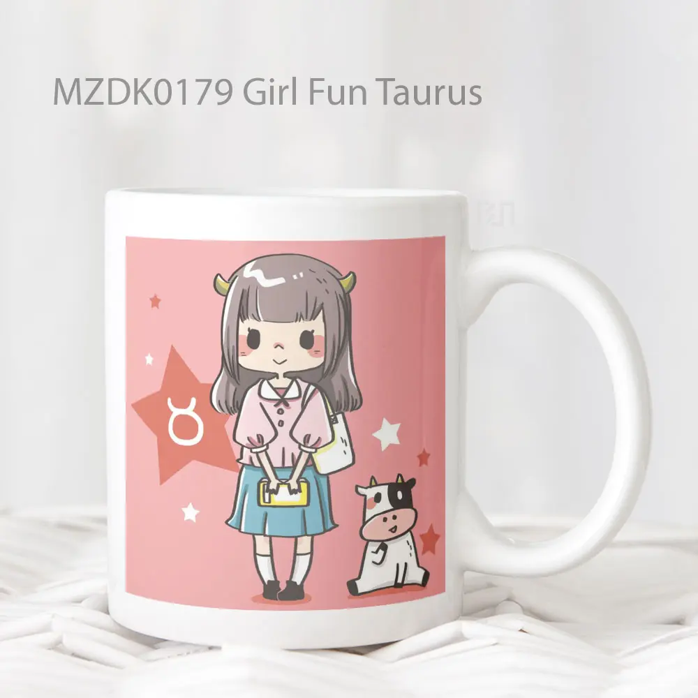 Girl Fun Taurus Zodiak Mug