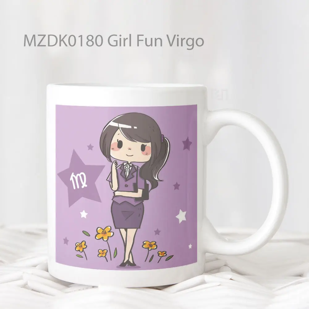 Girl Fun Virgo Zodiak Mug