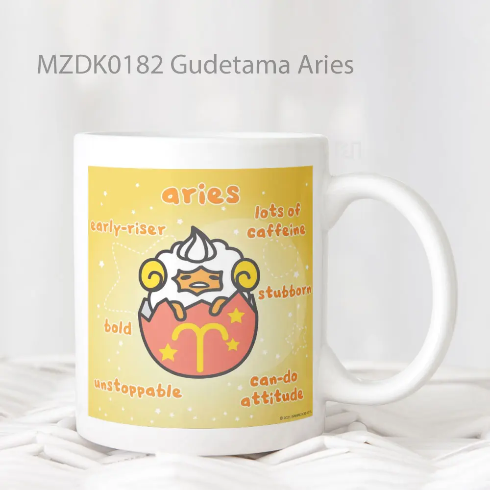 Gudetama Aries Zodiak Mug