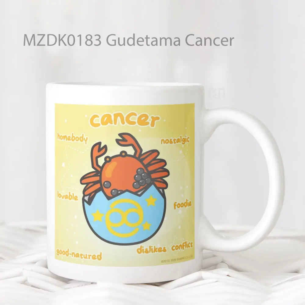 Gudetama Cancer Zodiak Mug